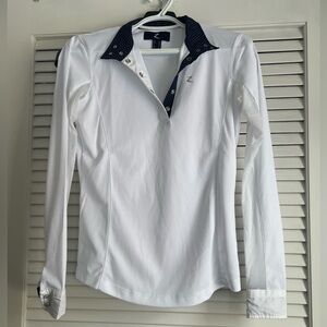 Equestrian long sleeve show shirt
